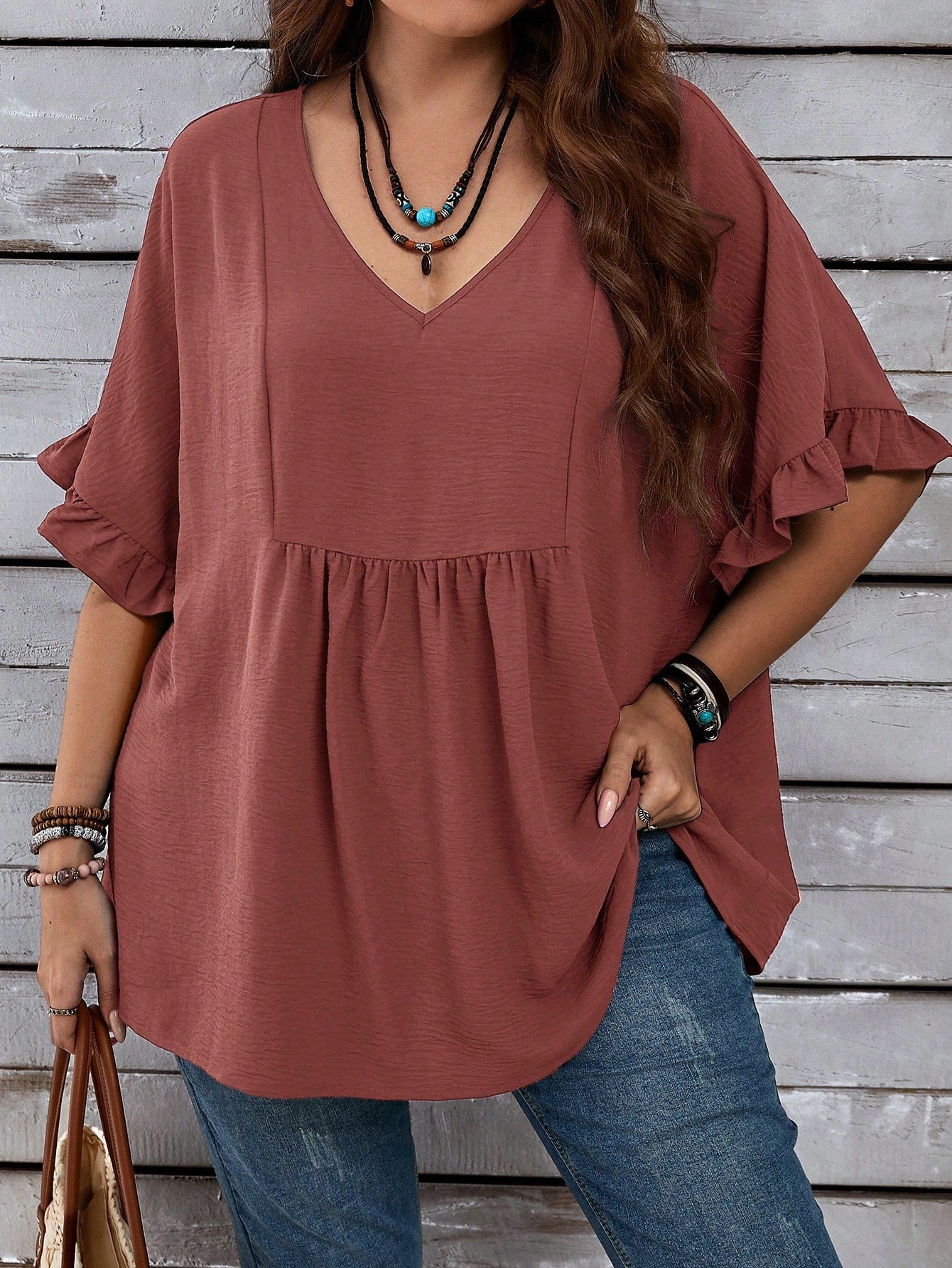 Blusa Soltinha Plus Size Estilosa