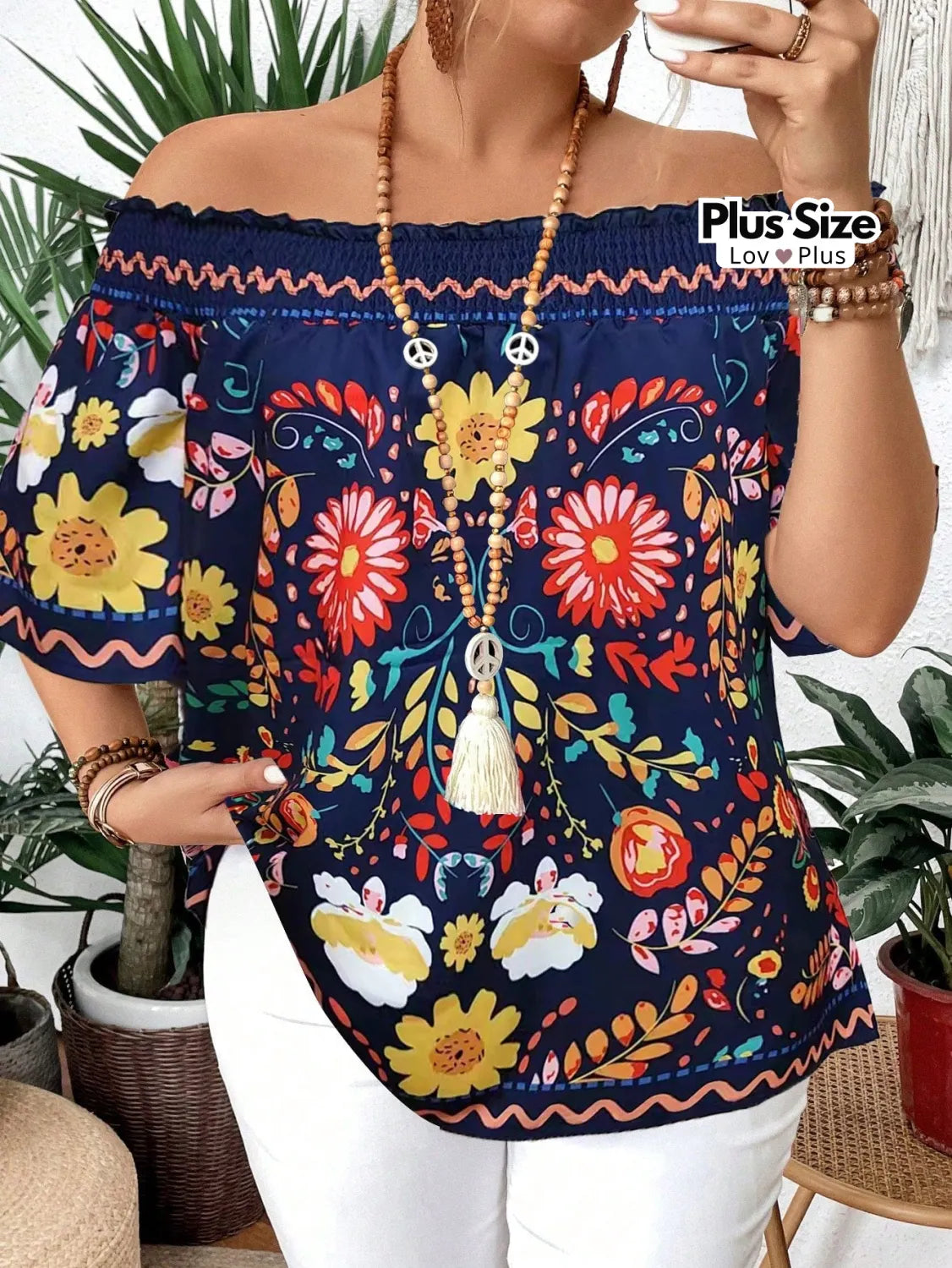 Bata com Manga Sino Plus Size Blusas Plus Size