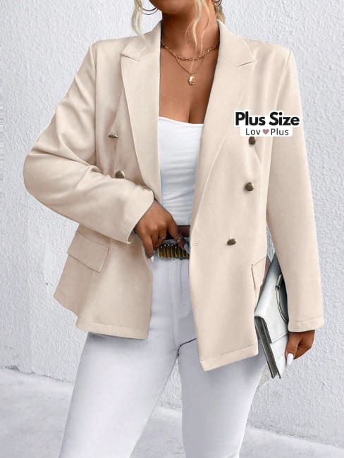 blazer elegante plus size, blazer feminino plus size, blazer plus size, blazer plus size feminino, blazer social plus size, flexify, inverno 2025, logo, manter tab original, roupa de inverno plus size , LovPlus