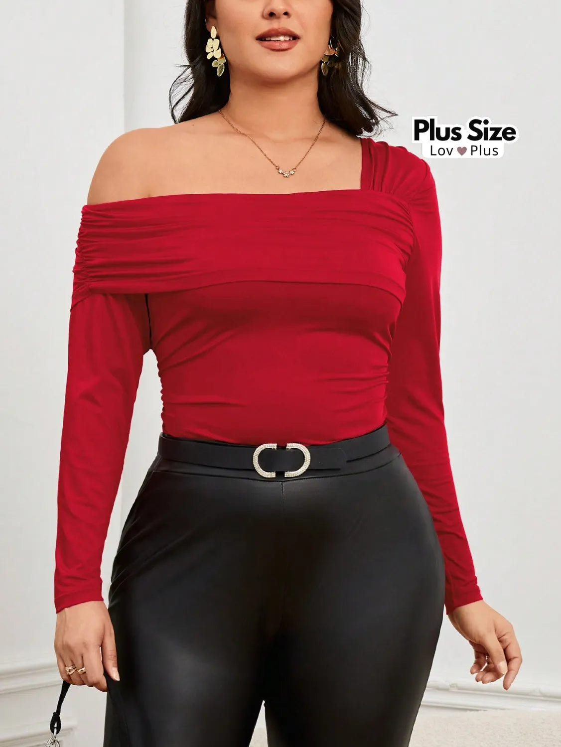 Blusa Branca Plus Size Assimétrica Blusas Plus Size