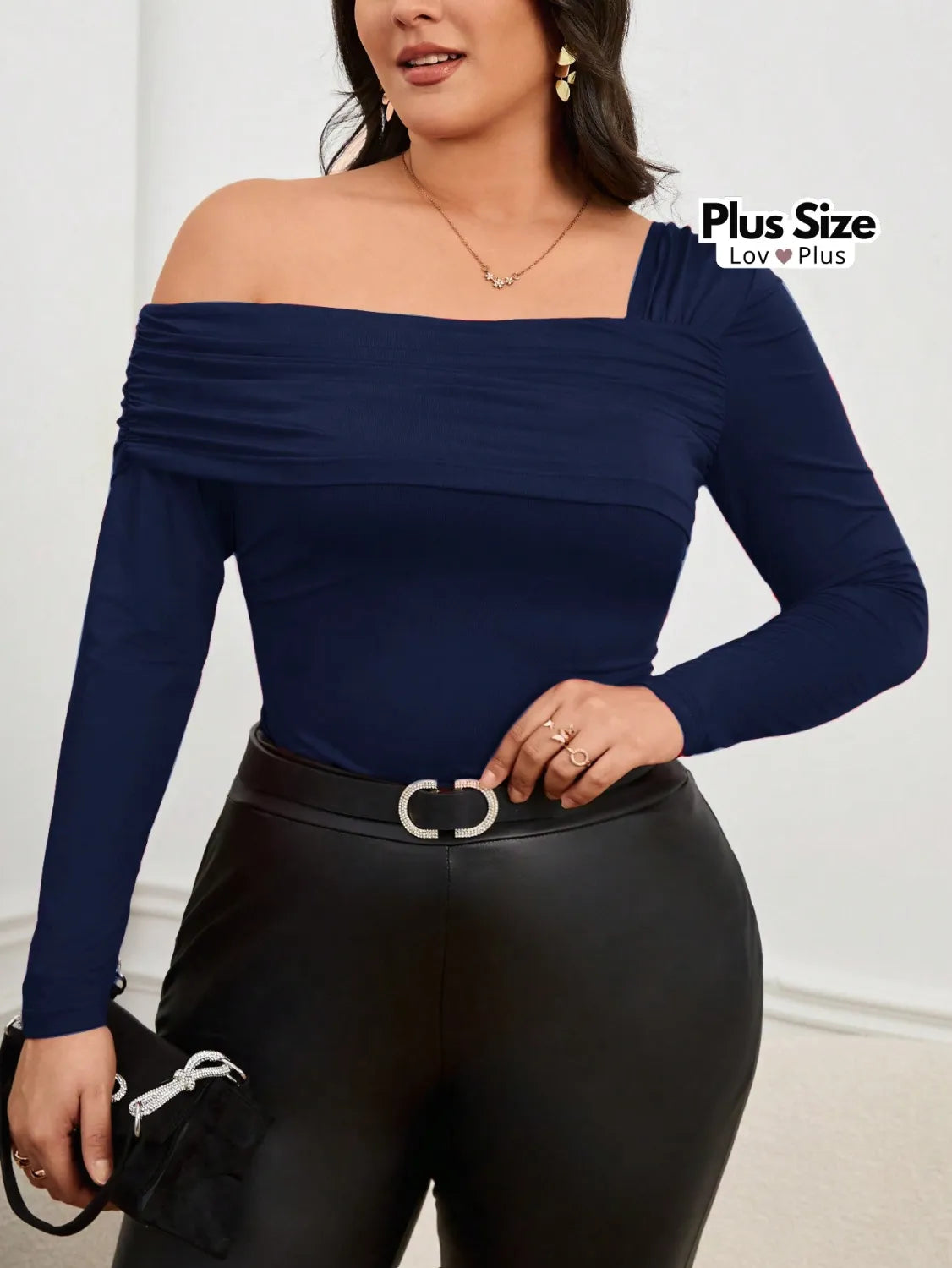 Blusa Branca Plus Size Assimétrica Blusas Plus Size