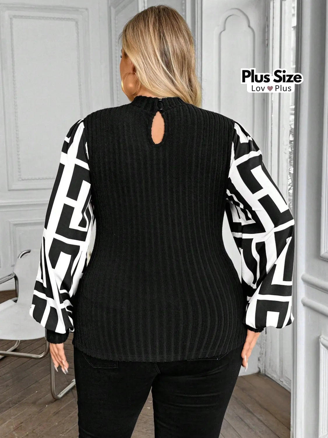 Blusa Chic Canelada Plus Size Tendência 2025 Blusas Plus Size