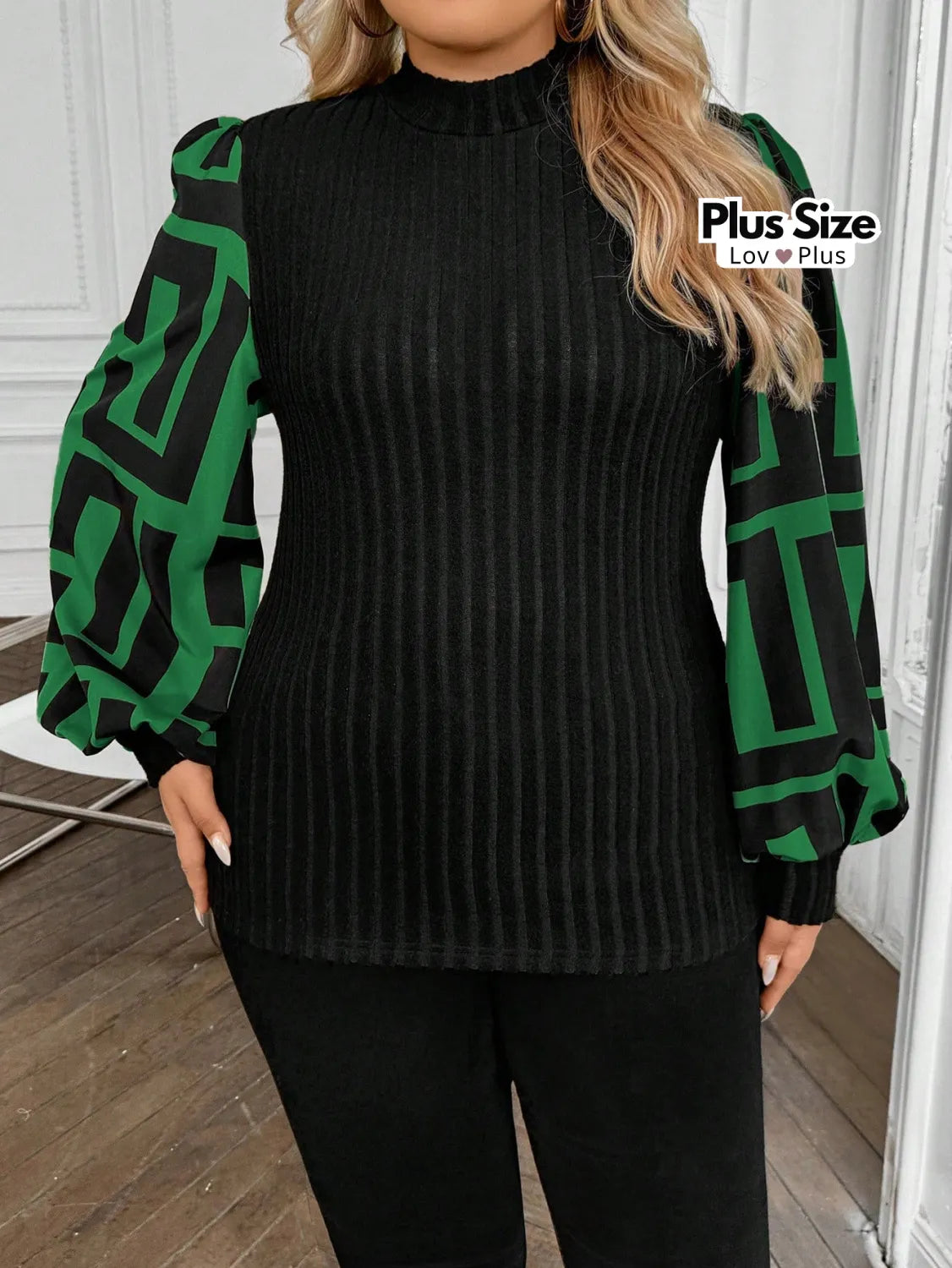 Blusa Chic Canelada Plus Size Tendência 2025 Blusas Plus Size