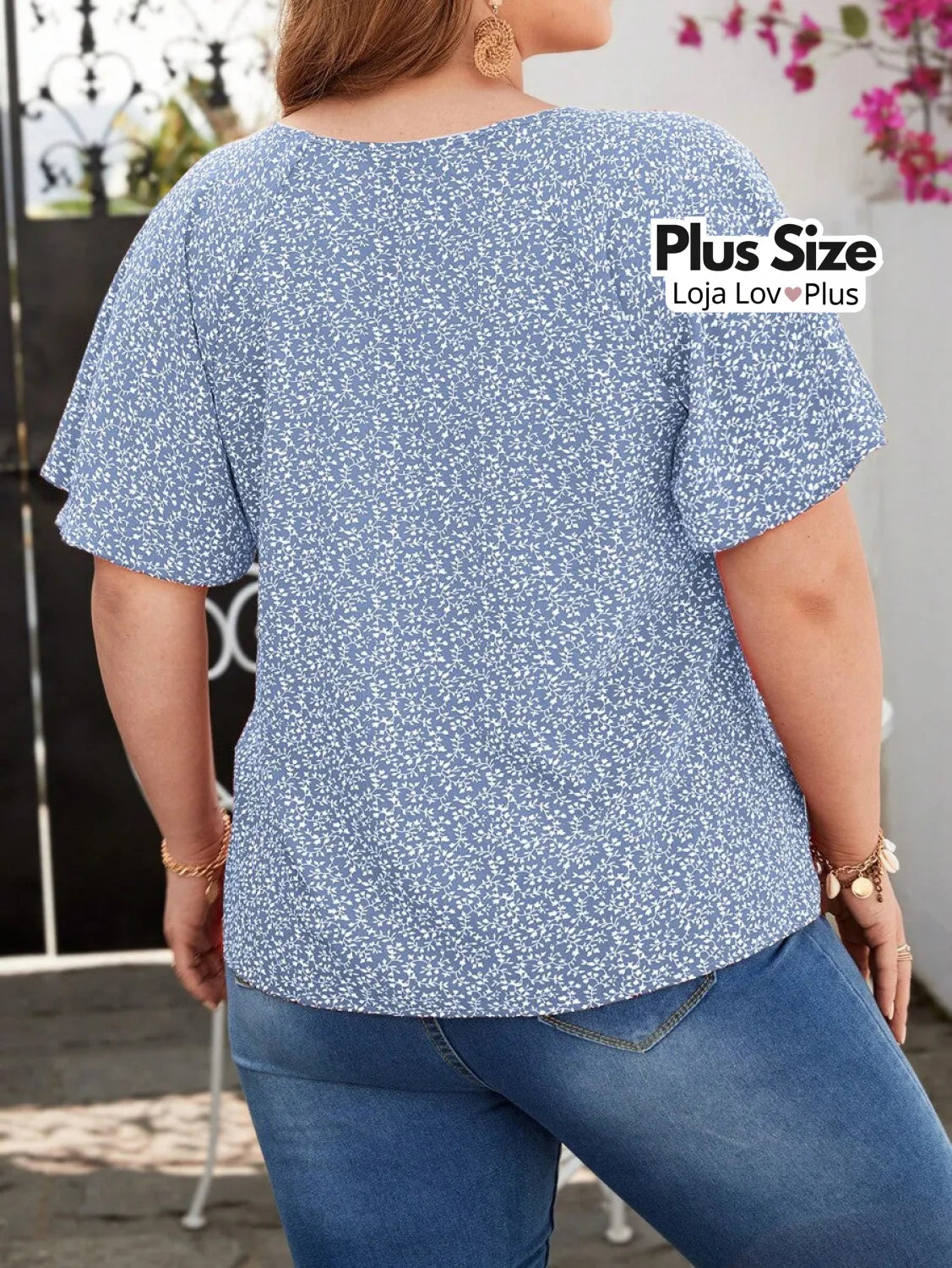 Blusa Plus Size Larga Tipo Bata Soltinha Blusas Plus Size
