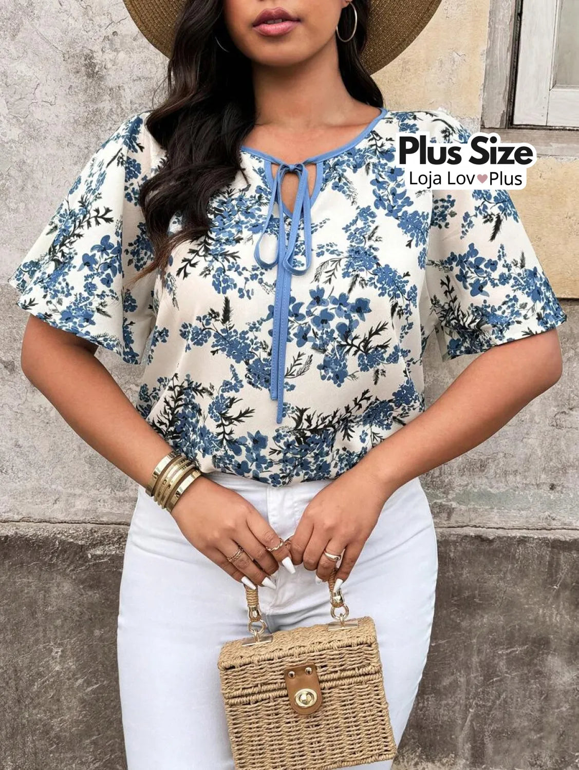 Blusa Plus Size Larga Tipo Bata Soltinha Blusas Plus Size