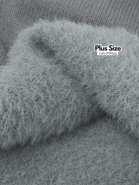 Blusa Térmica Peluciada Plus Size - Tags: Blusas Plus Size