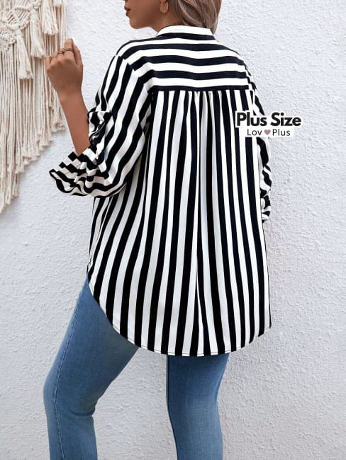 blusa feminina de listras, blusa feminina listrada, blusa soltinha plus size, camisa de listras feminina, camisa feminina listrada, camisa feminina plus size, camisa listrada feminina, camisa listrada plus size, camisa soltinha feminina, camisa soltinha plus size, flexify, ft, logo , LovPlus