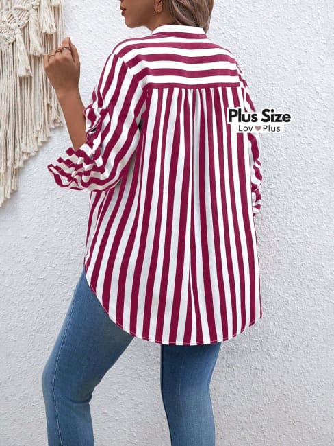 blusa feminina de listras, blusa feminina listrada, blusa soltinha plus size, camisa de listras feminina, camisa feminina listrada, camisa feminina plus size, camisa listrada feminina, camisa listrada plus size, camisa soltinha feminina, camisa soltinha plus size, flexify, ft, logo , LovPlus