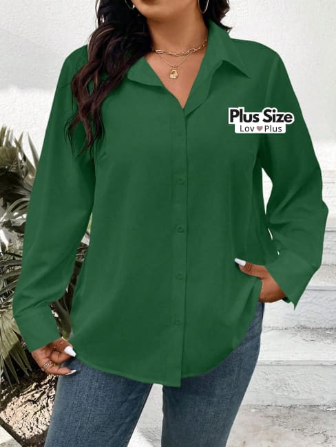 Camisa Social Plus Size Diversas Cores - Tags: Blusas Plus Size