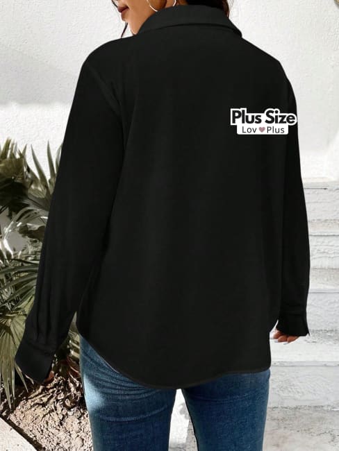 Camisa Social Plus Size Diversas Cores - Tags: Blusas Plus Size