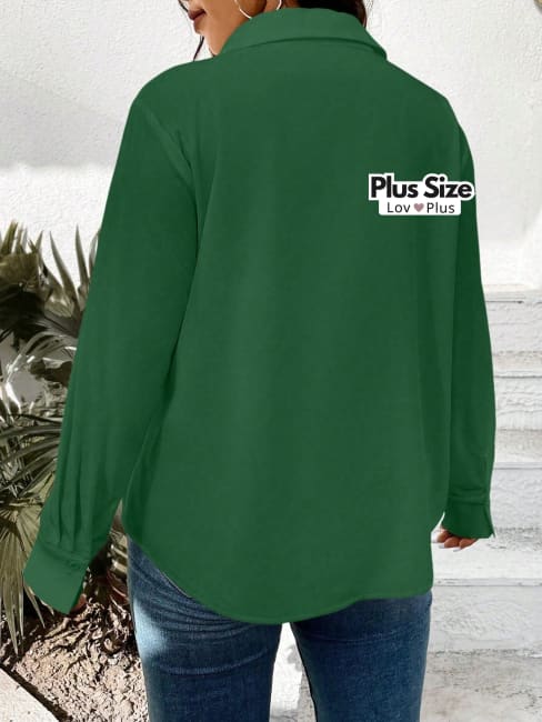 Camisa Social Plus Size Diversas Cores - Tags: Blusas Plus Size