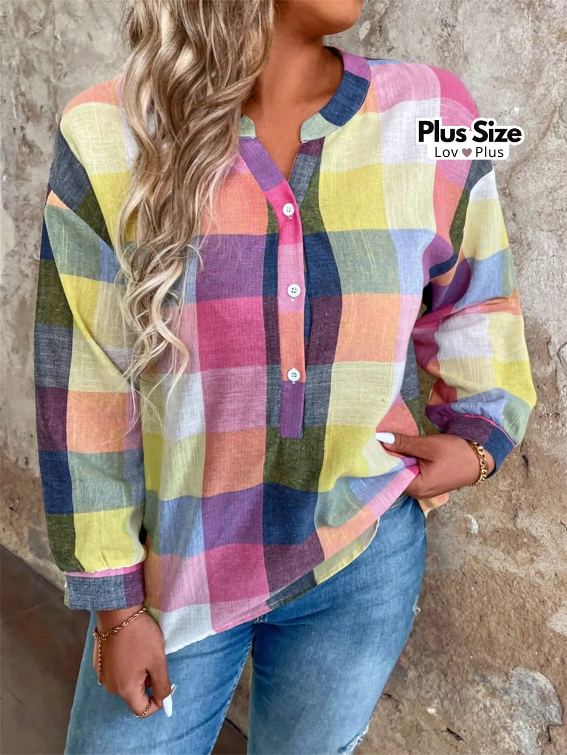 Camisa Xadrez Soltinha Plus Size Blusas Plus Size