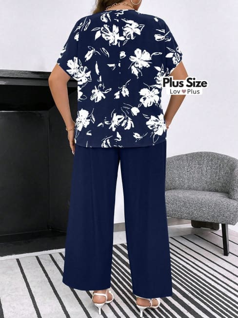 conjunto bonito feminino, conjunto chique, conjunto com calça, conjunto com calça plus size, conjunto de calça, conjunto feminino, conjunto feminino preto, conjunto soltinho plus size, flexify, logo, roupa de senhora, roupa de senhora plus size , LovPlus