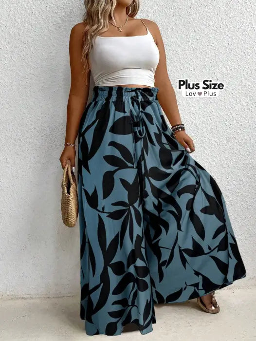 calça estampada plus size, calça estilosa plus size, Calça feminina pantalona, calça feminina pantalona plus size, calça larga plus size, calça pantalona branca plus size, calça pantalona plus, calça pantalona plus size, calça soltinha, calça verão, calças plus size, flexify, logo, pantalona, pantalona estampada, pantalona plus size , LovPlus