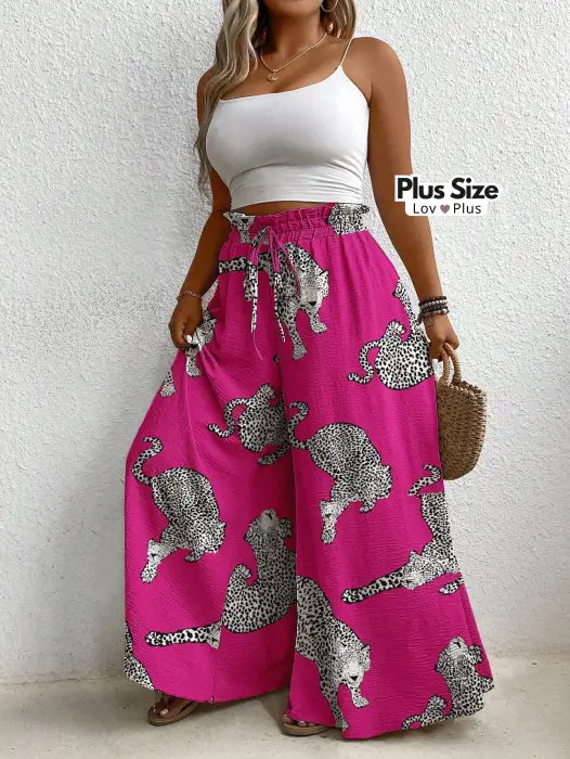 calça estampada plus size, calça estilosa plus size, Calça feminina pantalona, calça feminina pantalona plus size, calça larga plus size, calça pantalona branca plus size, calça pantalona plus, calça pantalona plus size, calça soltinha, calça verão, calças plus size, flexify, logo, pantalona, pantalona estampada, pantalona plus size , LovPlus
