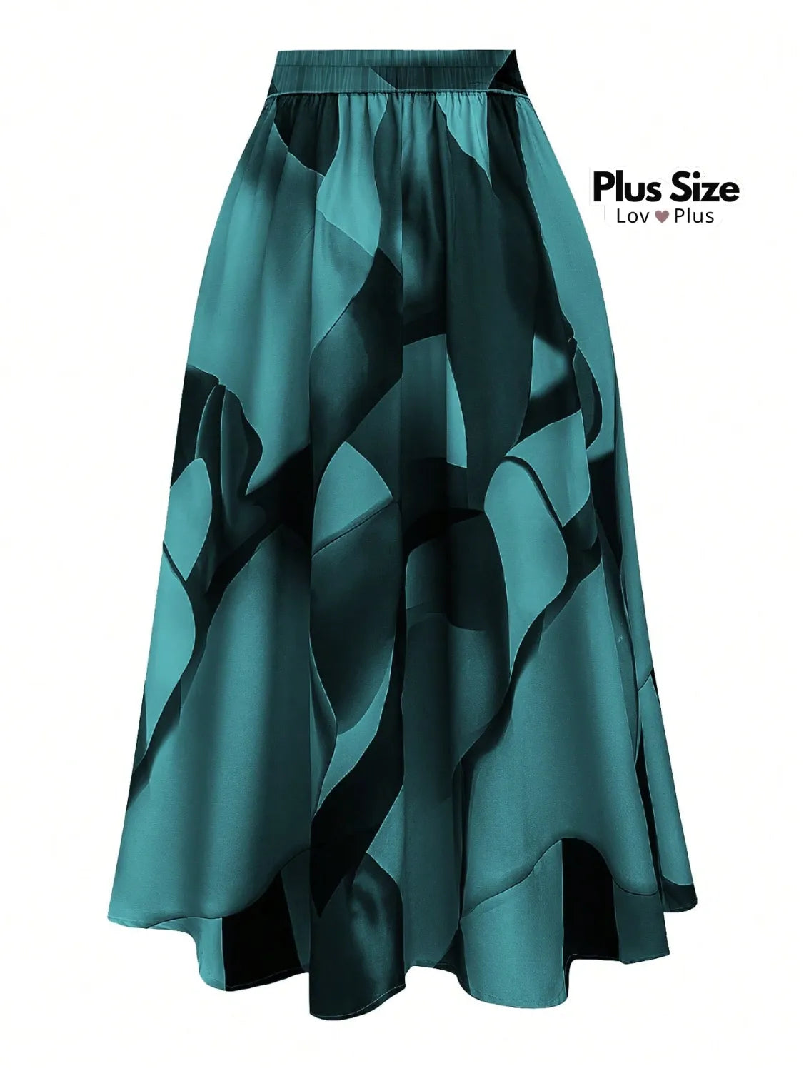 Saia Godê com Cinto Cintura Alta Plus Size Saias Plus Size