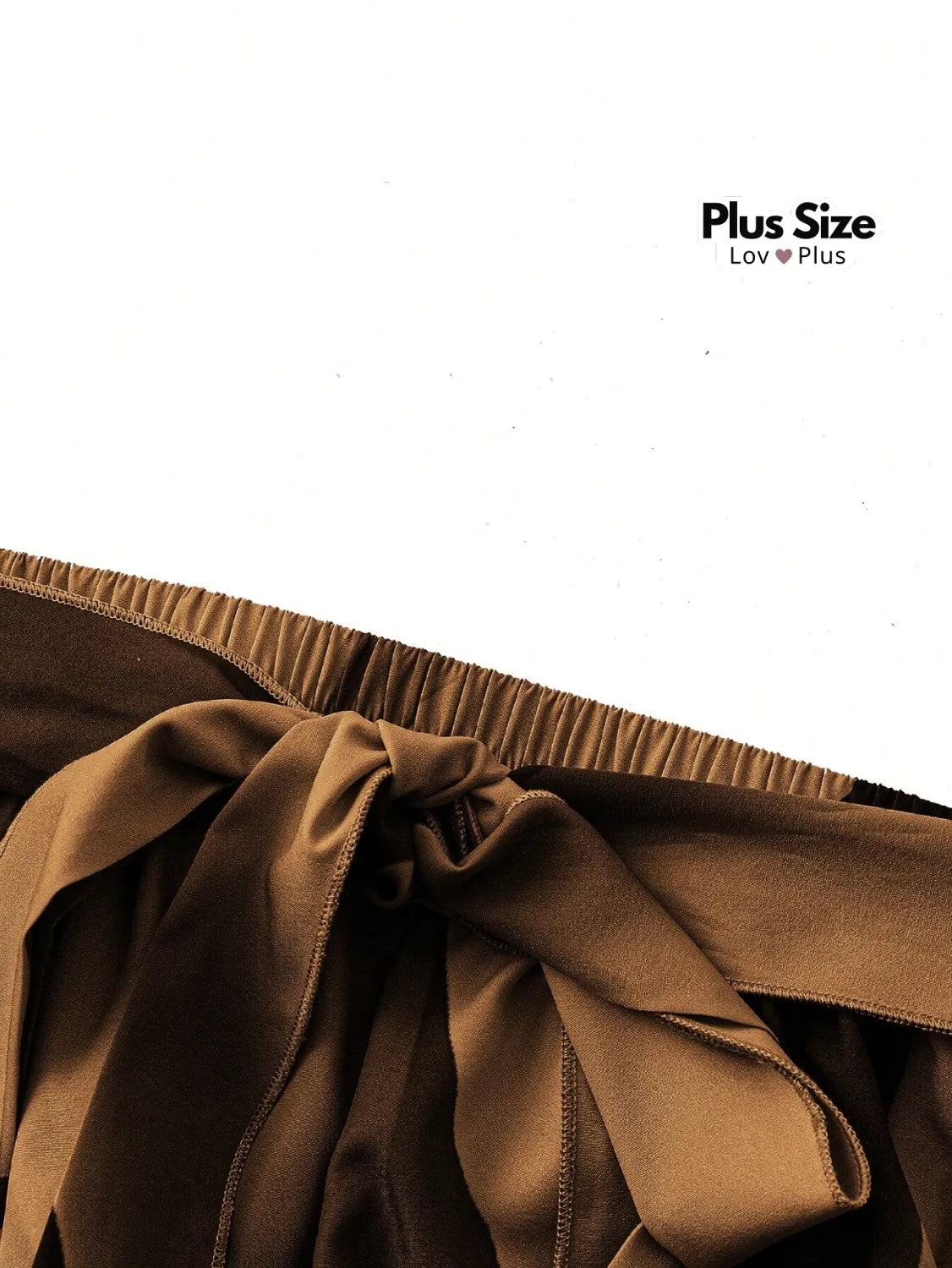Saia Godê com Cinto Cintura Alta Plus Size Saias Plus Size