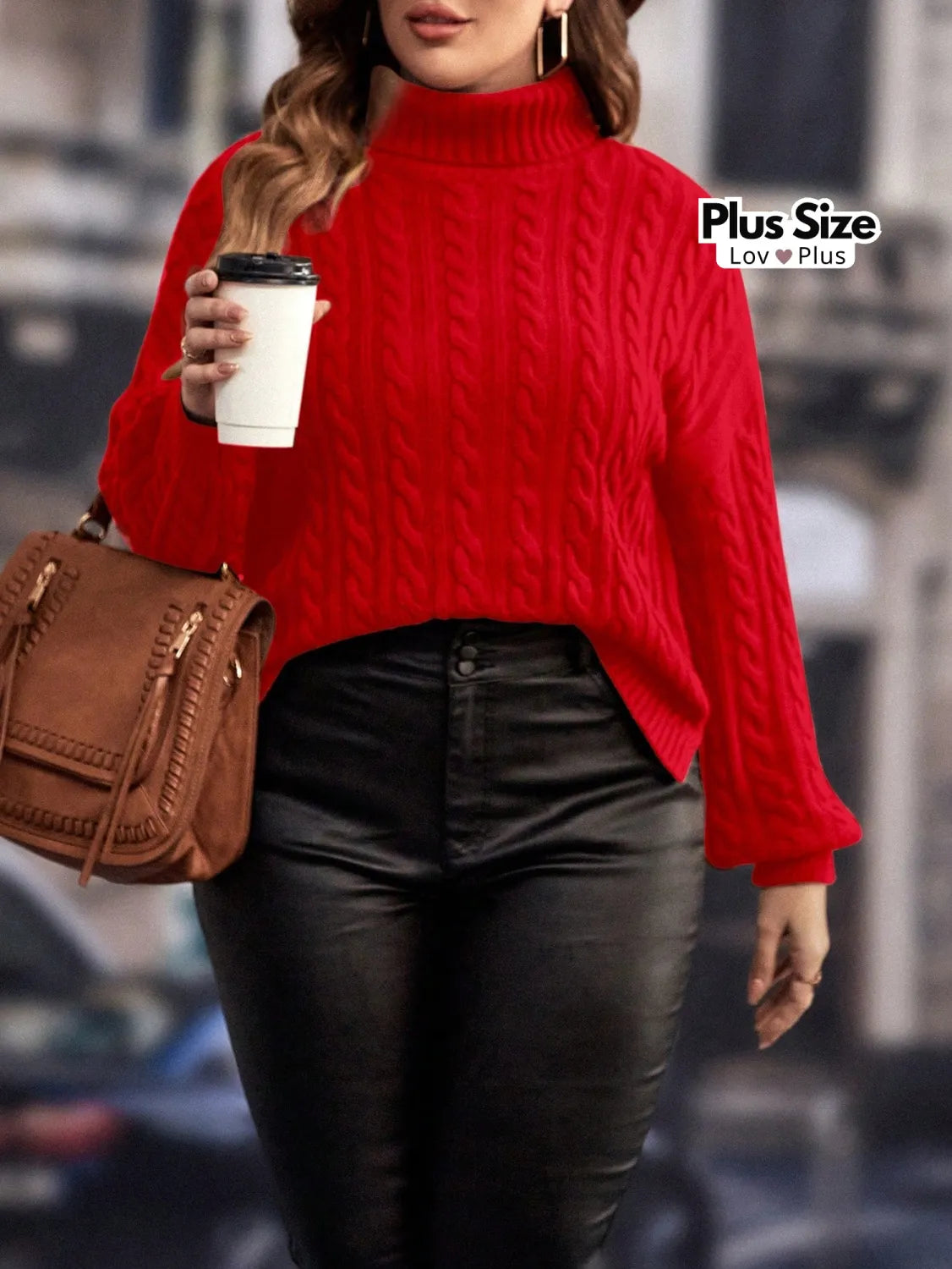 Suéter Elegante Plus Size Várias Cores Suéter Plus Size