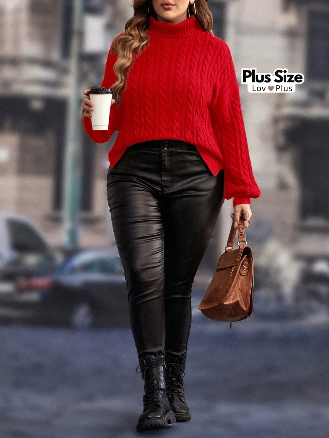 Suéter Elegante Plus Size Várias Cores Suéter Plus Size