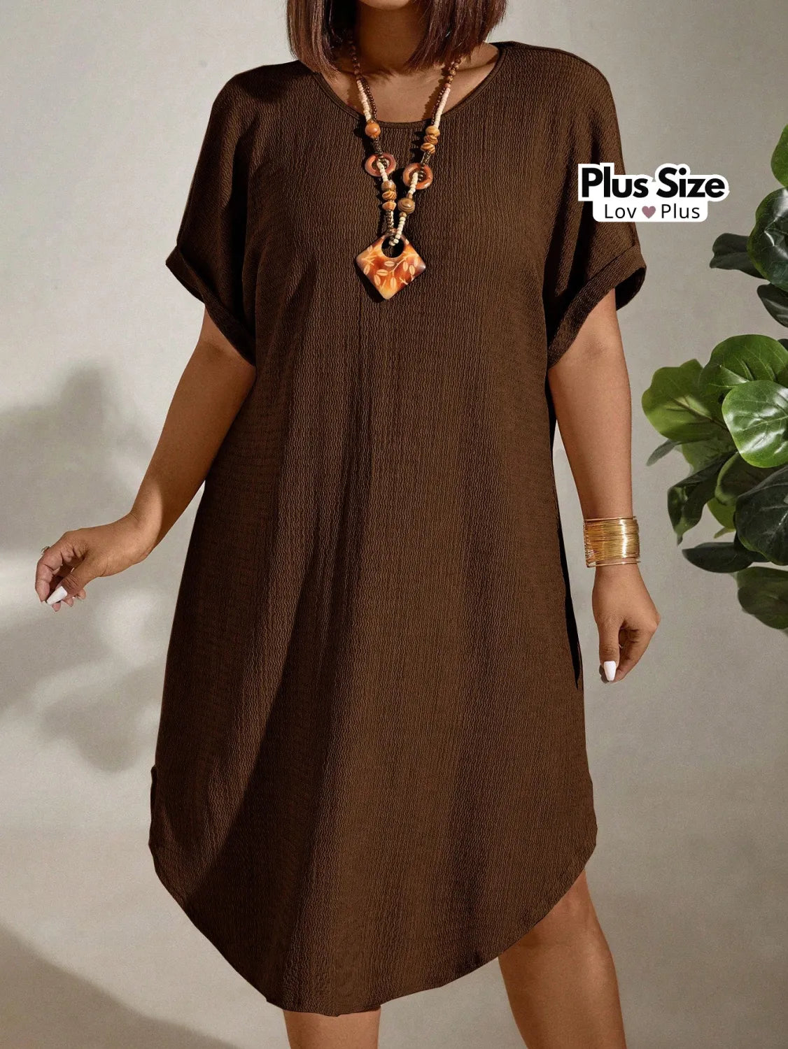 Vestido Soltinho Plus Size Casual Várias Cores Vestidos Plus Size