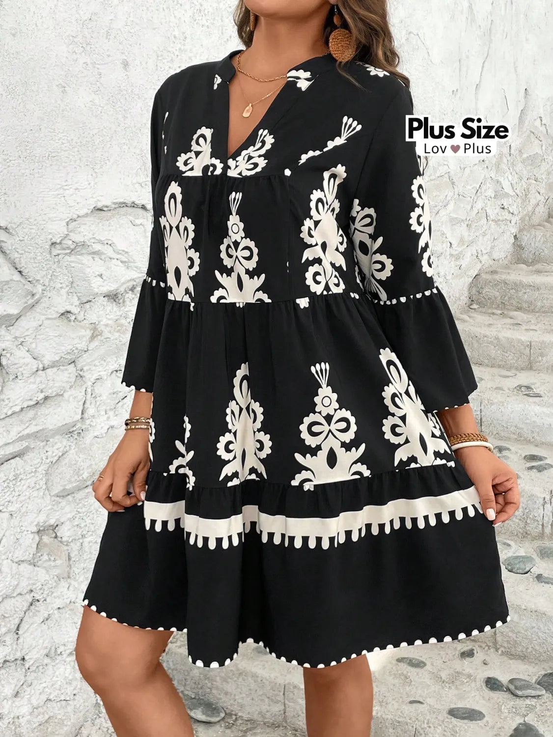 Vestido Solto Plus Size Boho Chic Vestidos Plus Size