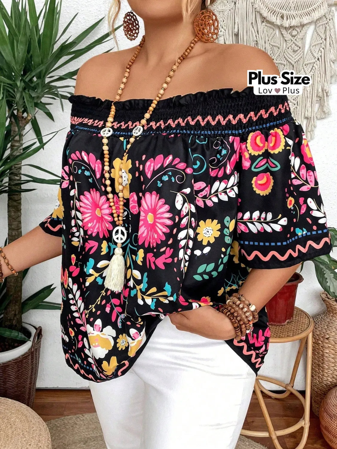 Bata com Manga Sino Plus Size Blusas Plus Size