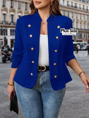 blazer elegante plus size, blazer feminino plus size, blazer para trabalho plus size, blazer plus size, blazer plus size feminino, blazer social feminino, blazer social plus size, blusa de inverno feminina, blusa feminina de inverno, blusa feminina de inverno plus size, flexify, inverno 2025, inverno plus size, logo, manter tab original, roupa de inverno plus size, sueter feminino de inverno , LovPlus