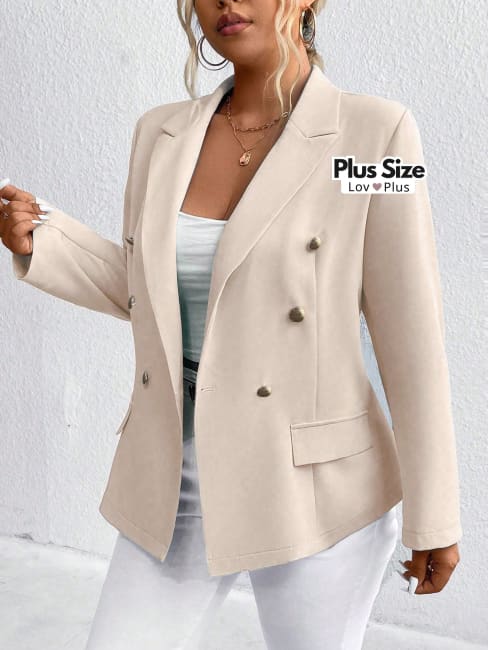 blazer elegante plus size, blazer feminino plus size, blazer plus size, blazer plus size feminino, blazer social plus size, flexify, inverno 2025, logo, manter tab original, roupa de inverno plus size , LovPlus