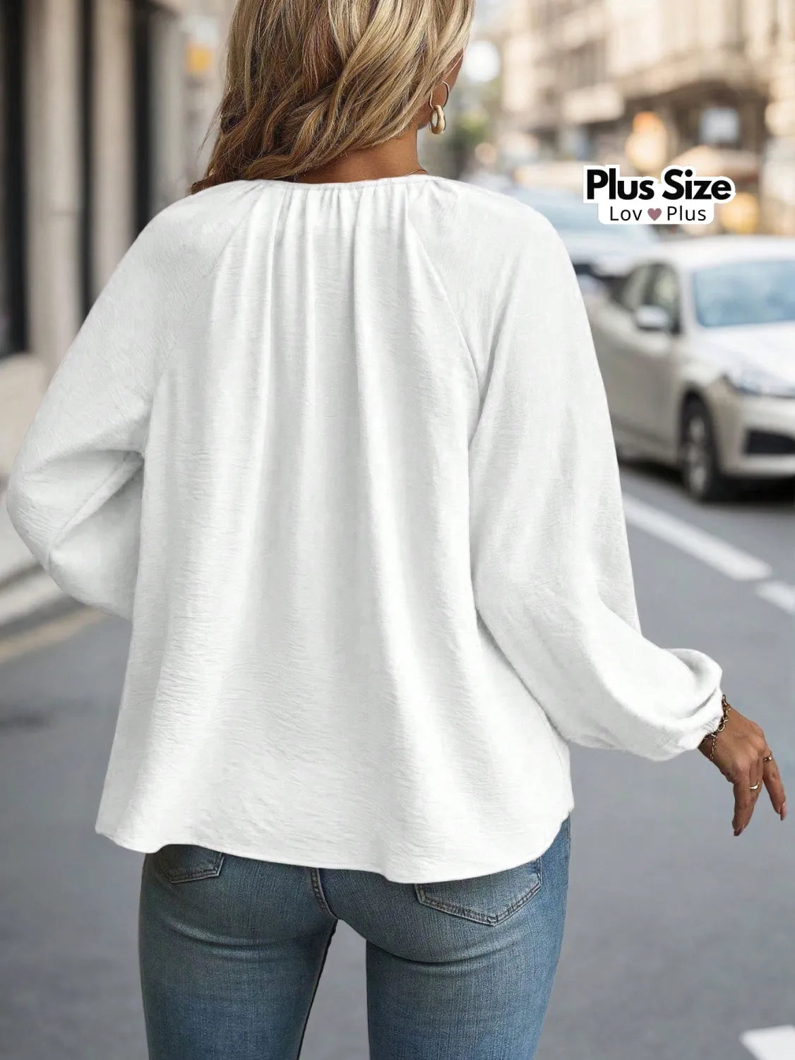 Blusa de Manga Comprida Plus Size Várias Cores Blusas Plus Size