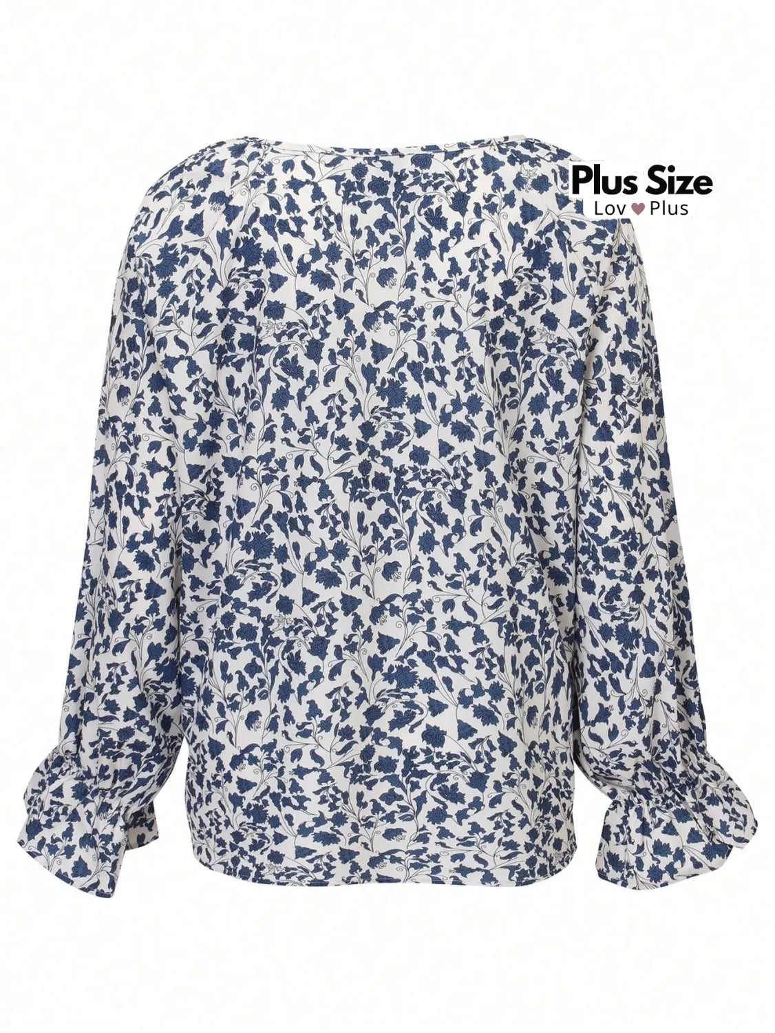 Blusa Soltinha de Manga Comprida Plus Size Blusas Plus Size
