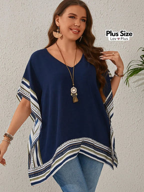 Blusa Soltinha Tipo Bata Indiana Plus Size Blusas Plus Size