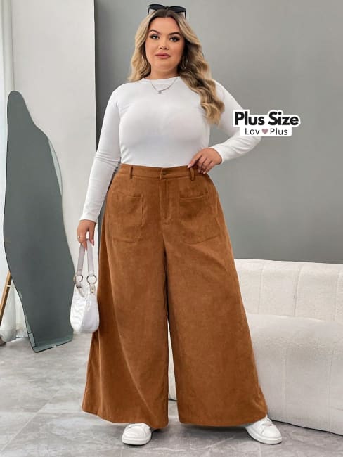 calça chic plus size, calça larga plus size, calça pantalona plus size, calça plus, calça plus size larga, calça reta plus, calça social plus size, Calças plus size, flexify, logo , LovPlus