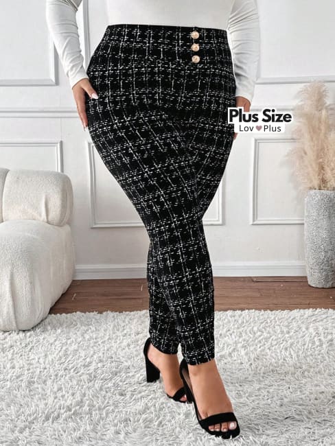 #xadrez, calça plus, calça reta plus, calça social plus size, Calças plus size, flexify, logo , LovPlus