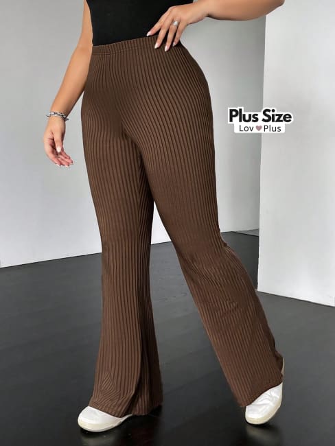 calça de frio plus size, calça de inverno plus size, calça flare plus size, calça plus, Calça plus size casual, Calças plus size, flexify, logo , LovPlus
