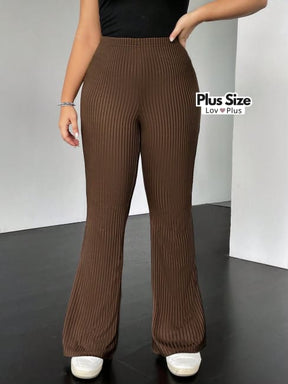 calça de frio plus size, calça de inverno plus size, calça flare plus size, calça plus, Calça plus size casual, Calças plus size, flexify, logo , LovPlus