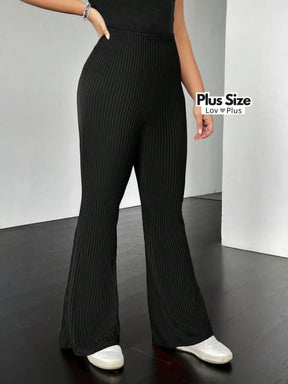 calça de frio plus size, calça de inverno plus size, calça flare plus size, calça plus, Calça plus size casual, Calças plus size, flexify, logo , LovPlus