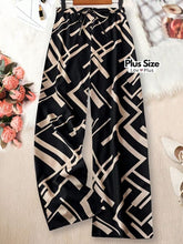 calca pantalona estampada, calça chique tamanho EGG, Calça feminina pantalona, calça feminina pantalona plus size, calça pantalona plus, Calças plus size, flexify, logo, pantalona, pantalona com cinto, pantalona plus size , LovPlus