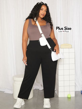 calca social elegante plus size, calca social estilosa, calca social plus size preta, calça plus, calça pra trabalho plus size, calça preta plus size, Calça preta social plus size, calça reta plus, calça reta plus size, Calças plus size, flexify, logo , LovPlus
