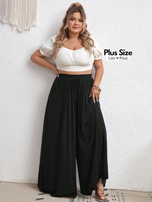 calça feminina pantalona plus size, calça pantalona plus, calça pantalona plus size, calça plus, calça reta plus, calça social plus size, calça soltinha, calça soltinha plus size, Calças plus size, flexify, logo, pantalona plus size, PANTALONA PRETA PLUS SIZE , LovPlus