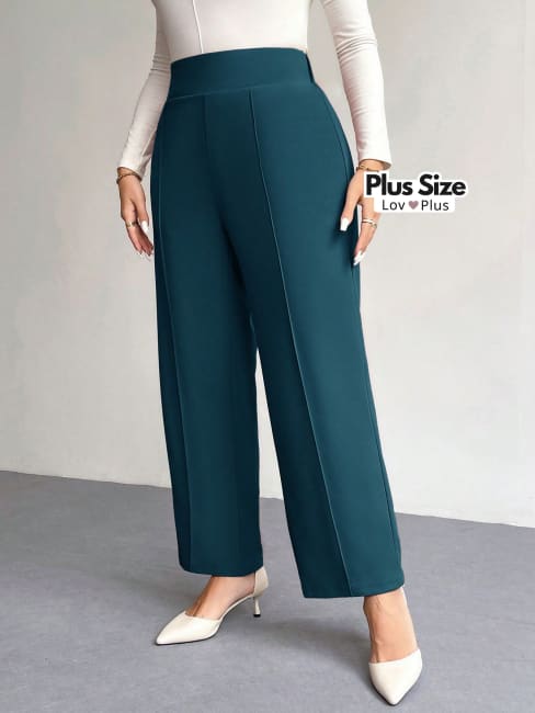 calca preta plus size, calca social elegante plus size, calca social estilosa, calca social plus size preta, calça chic plus size, calça chique plus size, calça com cós largo plus size, calça de alfaiataria plus size, calça elegante plus, calça elegante plus size, calça moderna plus size, calça para trabalhar plus size, calça plus, calça pra trabalho plus size, calça reta plus, calça social plus size, Calças plus size, flexify, logo , LovPlus