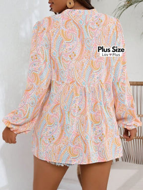 bata bonita plus size, bata feminina plus size, bata plus size, blusa bata plus size, blusa boho plus size, blusa estilo bata plus size, blusa feminina boho, blusa feminina plus size, blusa gola padre plus size, blusinha plus size, camisa feminina com gola padre, flexify, logo, look boho , LovPlus