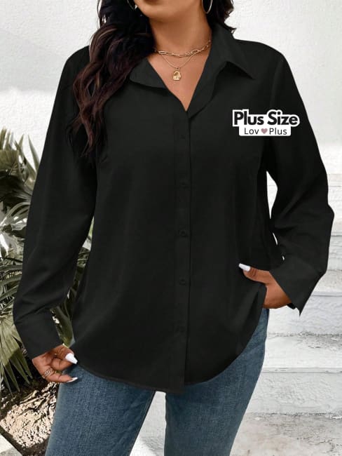 Camisa Social Plus Size Diversas Cores - Tags: Blusas Plus Size