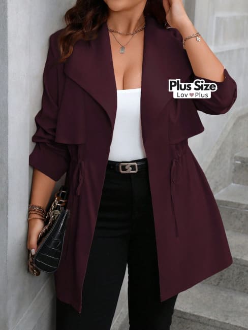 Casaco tipo Blazer Plus Size - Tags: Blazer Plus Size