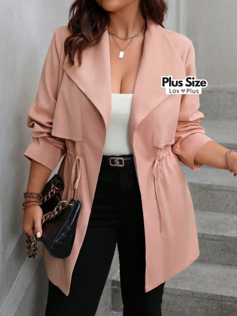 Casaco tipo Blazer Plus Size - Tags: Blazer Plus Size