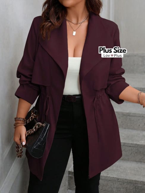Casaco tipo Blazer Plus Size - Tags: Blazer Plus Size