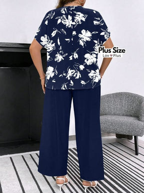 conjunto bonito feminino, conjunto chique, conjunto com calça, conjunto com calça plus size, conjunto de calça, conjunto feminino, conjunto feminino preto, conjunto soltinho plus size, flexify, logo, roupa de senhora, roupa de senhora plus size , LovPlus