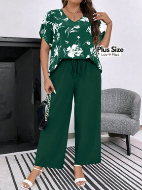 conjunto bonito feminino, conjunto chique, conjunto com calça, conjunto com calça plus size, conjunto de calça, conjunto feminino, conjunto feminino preto, conjunto soltinho plus size, flexify, logo, roupa de senhora, roupa de senhora plus size , LovPlus