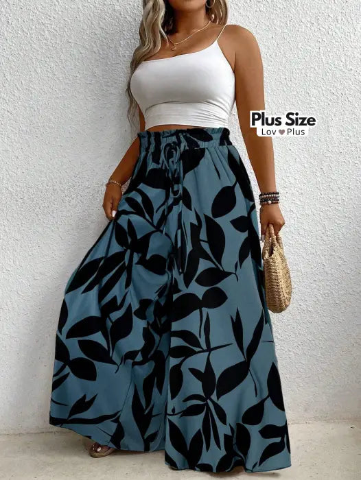 calça estampada plus size, calça estilosa plus size, Calça feminina pantalona, calça feminina pantalona plus size, calça larga plus size, calça pantalona branca plus size, calça pantalona plus, calça pantalona plus size, calça soltinha, calça verão, calças plus size, flexify, logo, pantalona, pantalona estampada, pantalona plus size , LovPlus