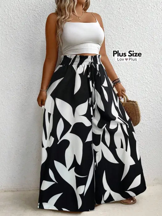calça estampada plus size, calça estilosa plus size, Calça feminina pantalona, calça feminina pantalona plus size, calça larga plus size, calça pantalona branca plus size, calça pantalona plus, calça pantalona plus size, calça soltinha, calça verão, calças plus size, flexify, logo, pantalona, pantalona estampada, pantalona plus size , LovPlus