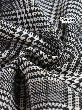 Saia Lápis Plissada Plus Size Saias Plus Size